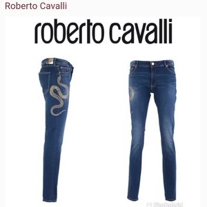 Brand new Roberto Cavalli skinny denim size 40 2 4